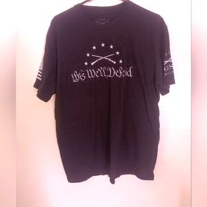 Grunt Style black cotton t shirt